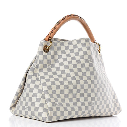Louis Vuitton Damier Azur Artsy MM 3 of 11