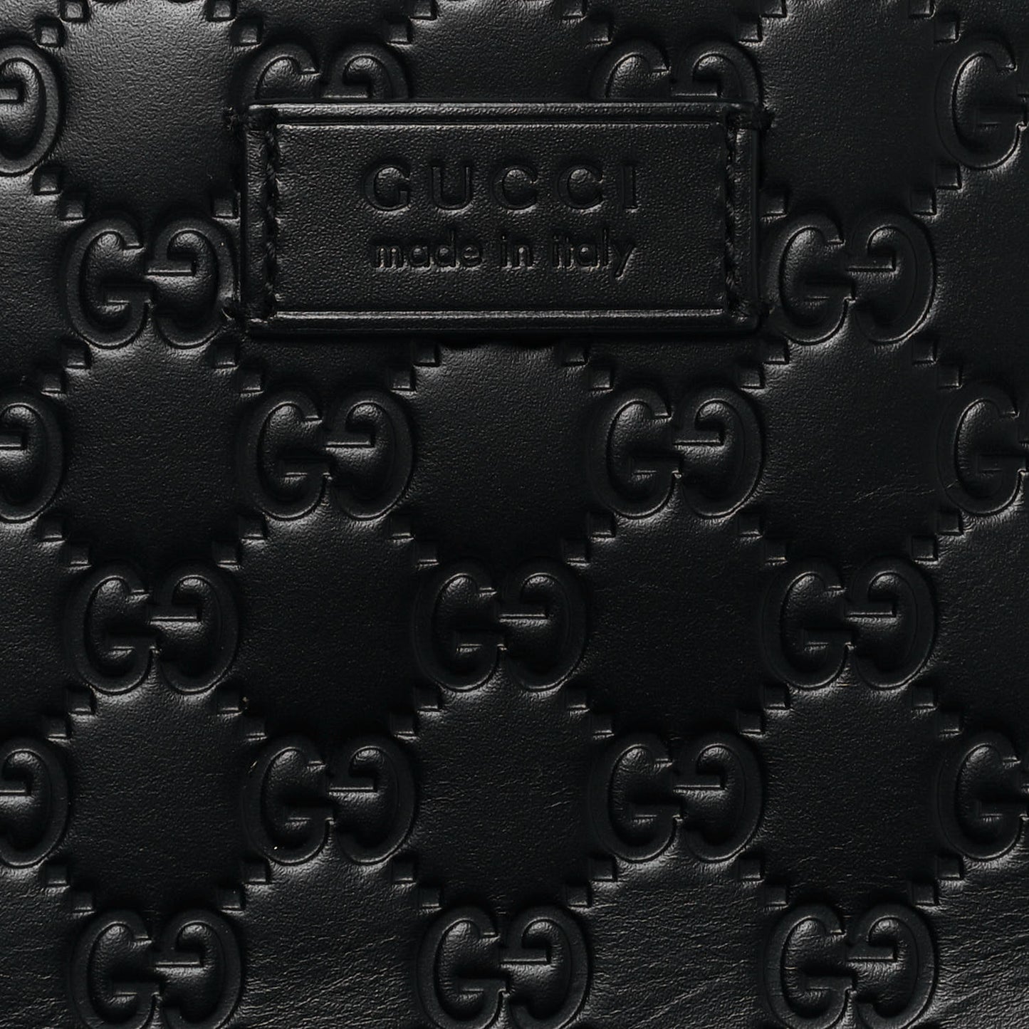 Guccissima Signature Small Day Backpack Black