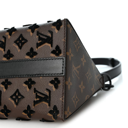 Louis Vuitton Monogram Tuffetage Triangle Messenger Black 9 of 9