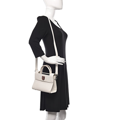 Christian Dior Grained Calfskin Mini Diorever Flap White 2 of 14