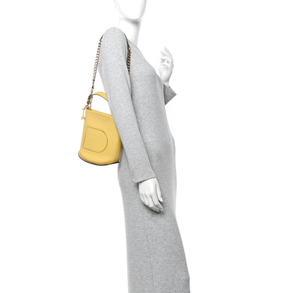 Delvaux Taurillon Mini Pin Daily Bucket Pollen 2 of 9