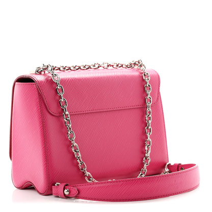 Louis Vuitton Epi Twist Shoulder Bag MM Hot Pink 4 of 10