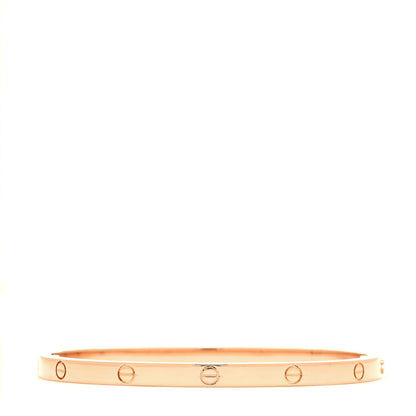 Cartier 18K Pink Gold Small LOVE Bracelet 15 3 of 5