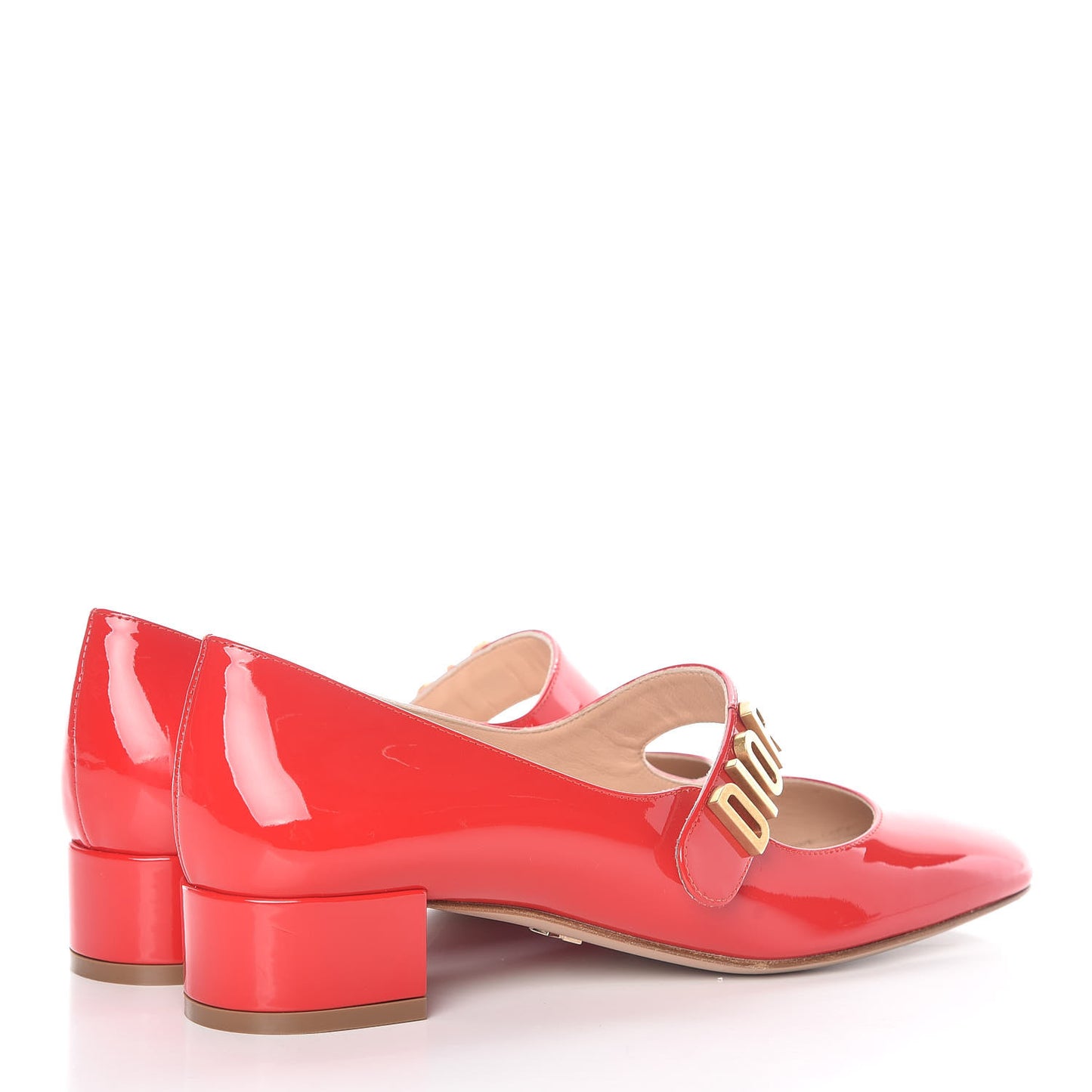 Patent Baby-D Ballet Pumps 37.5 Red