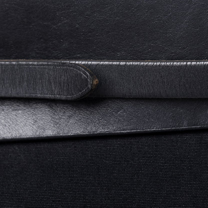 Hermes Toile Vache Calfskin Herbag 39 MM Black 25 of 33