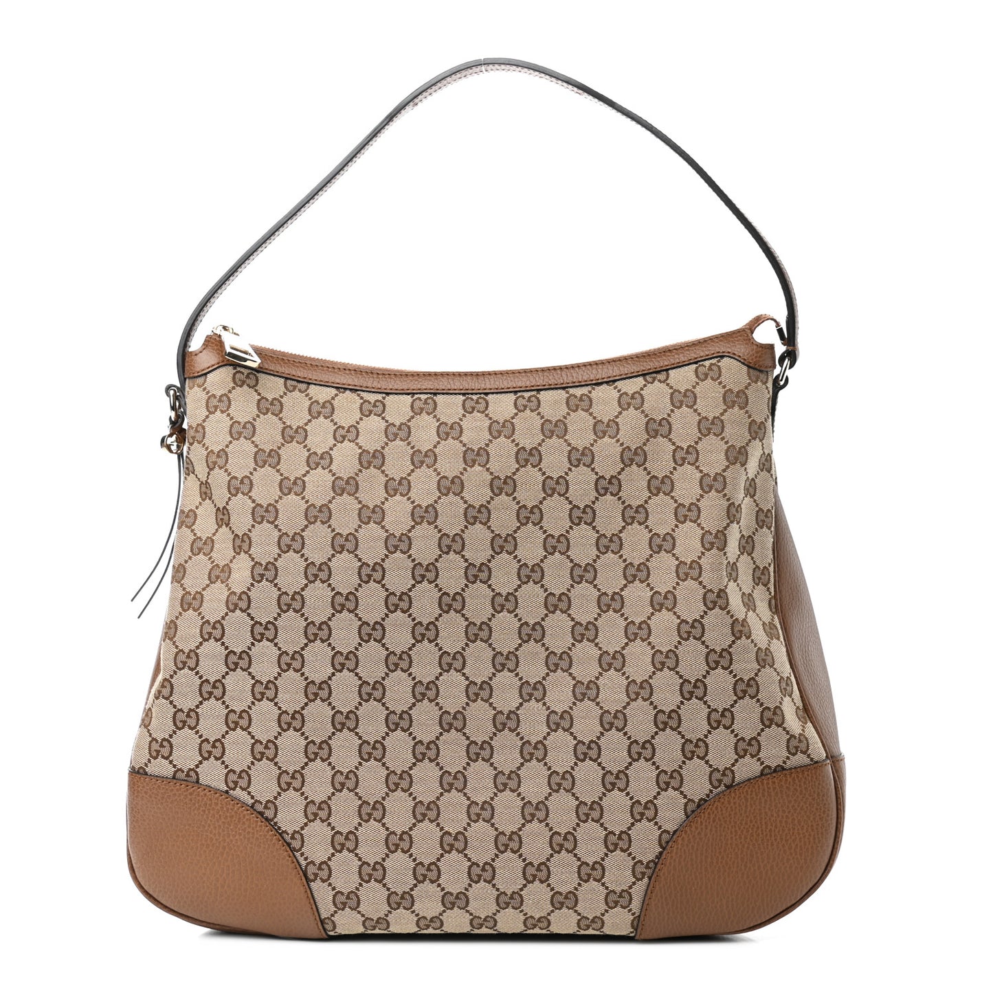 Soft GG Monogram Large Margaux Hobo Brown