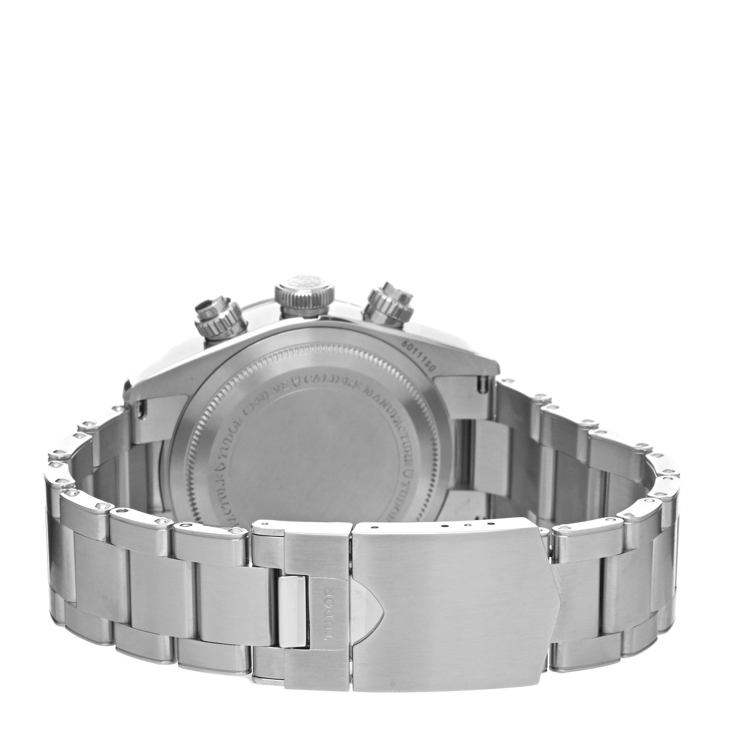 Stainless Steel 41mm Black Bay Chronograph Reverse Panda Automatic Watch Black 79360N