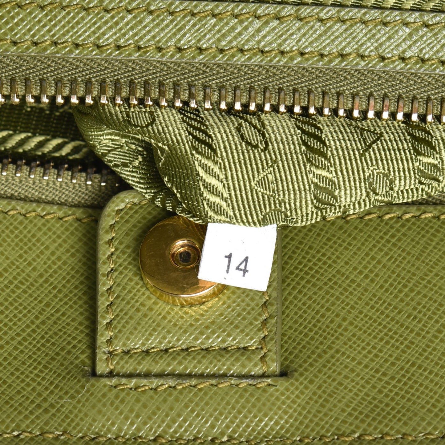 Saffiano Lux Large Tote Edera