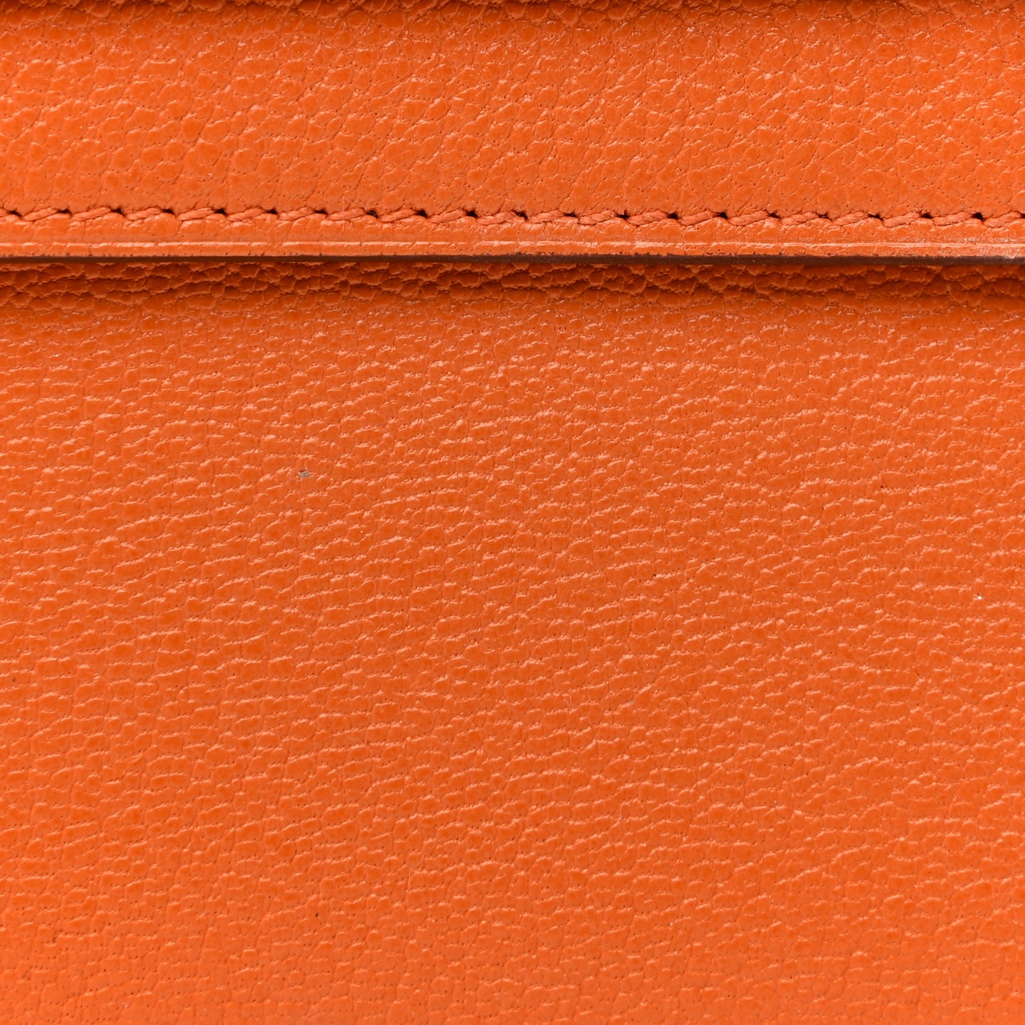 Chevre Mysore Kelly Longue Wallet Orange