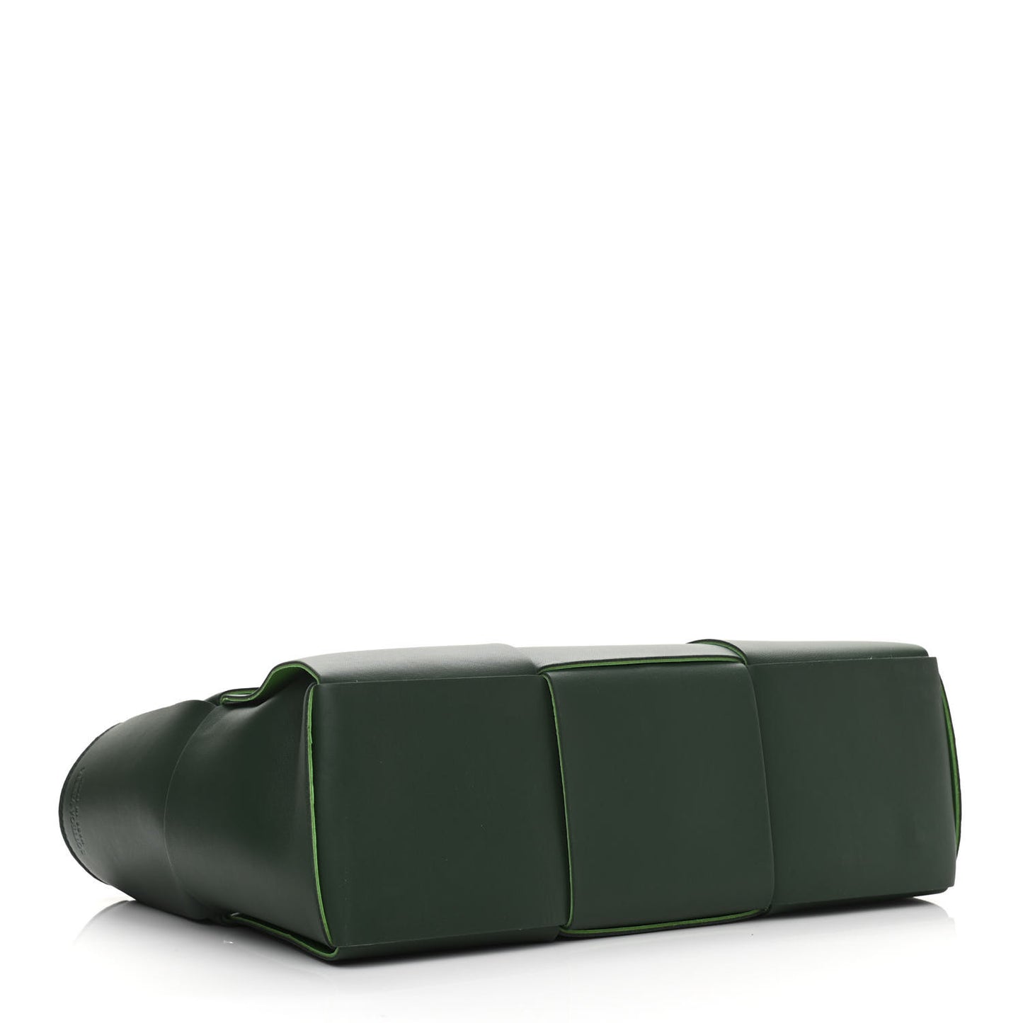 Calfskin Maxi Intrecciato Small Arco Tote Raintree