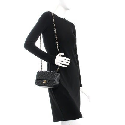Chanel Caviar Quilted Mini Square Flap Black 2 of 8