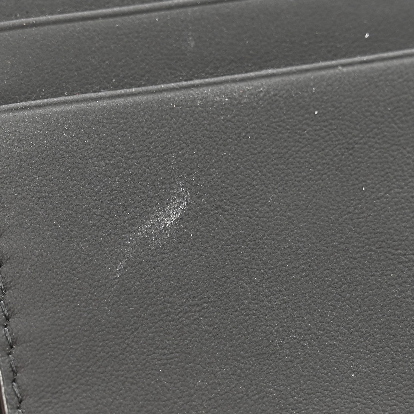 Ultra Matte Calfskin Lady Dior Long Wallet With Strap Black