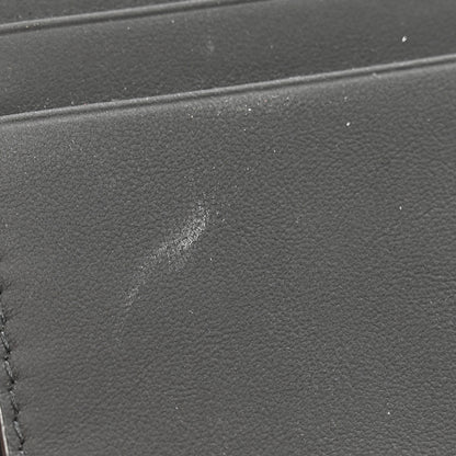 Christian Dior Ultra Matte Calfskin Lady Dior Long Wallet With Strap Black 8 of 12