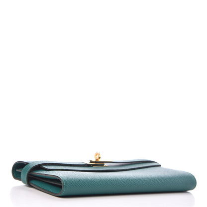 Hermes Epsom Kelly Longue Wallet Malachite 4 of 8