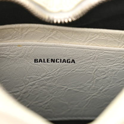 Balenciaga Agneau Arena Mini Le Cagole Heart Bag Optic White 6 of 15