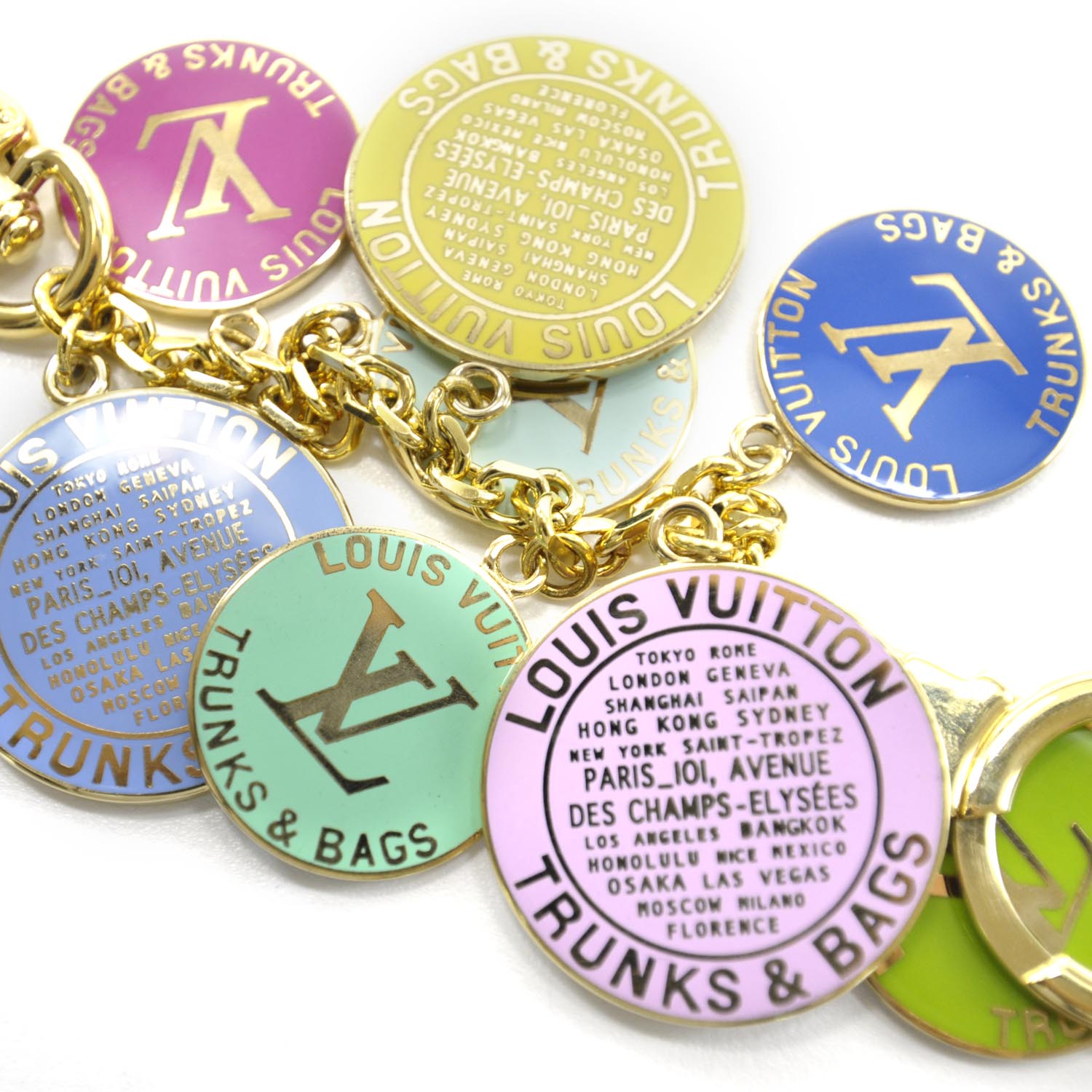 Louis Vuitton Globe Trunks and Bags Bag Charm Multicolor 3 of 4