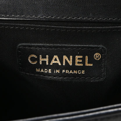 Chanel Lambskin Quilted Small Boy Flap Black 6 of 11