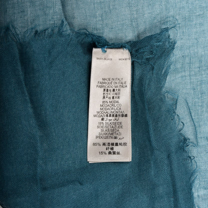 Burberry Silk Modal Logo Print Scarf 5 of 5