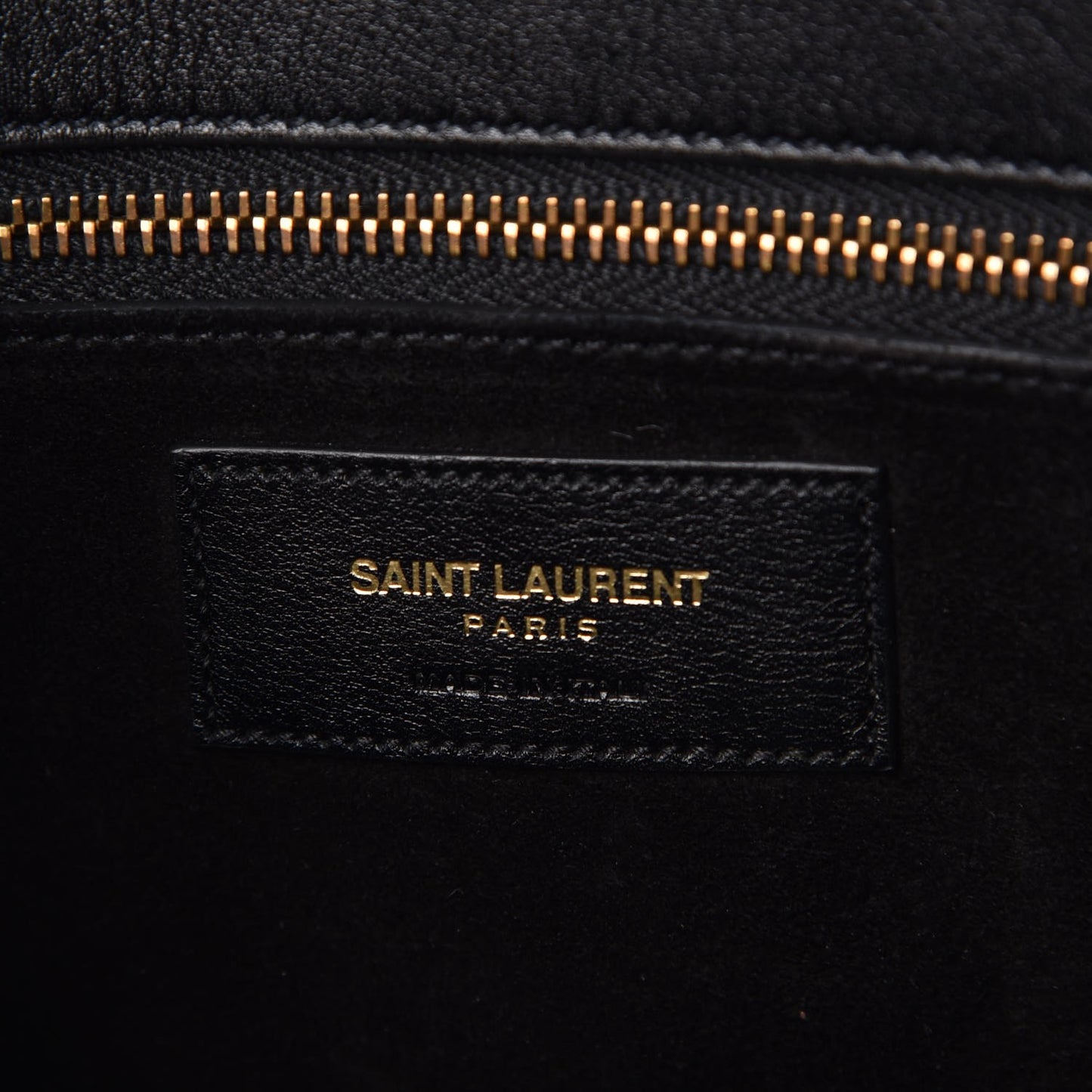 Calfskin Small Sac De Jour Black