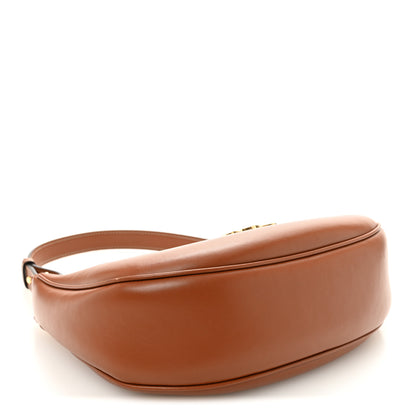 Celine Smooth Calfskin Medium Strap Ava Triomphe Shoulder Bag Tan 4 of 11
