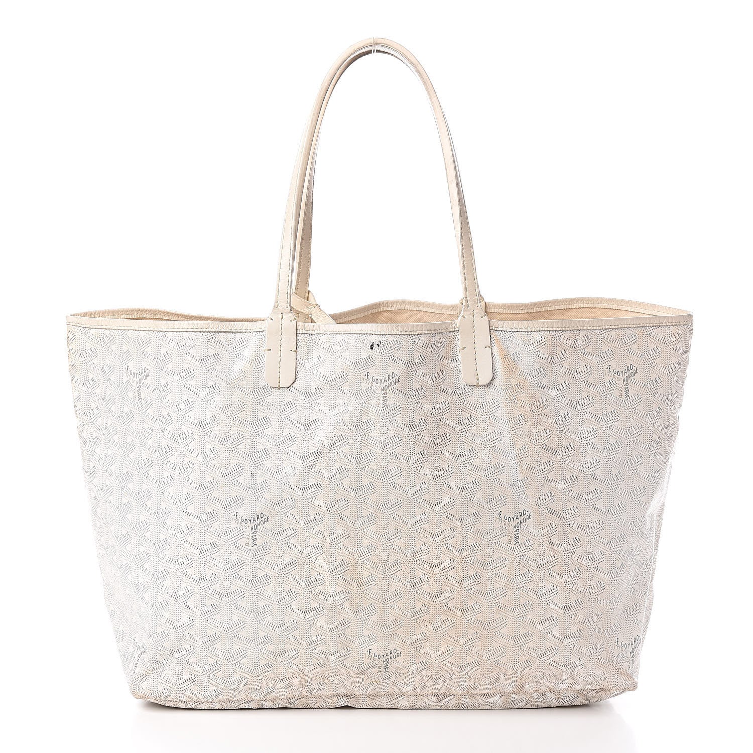 Goyard Goyardine Saint Louis PM White 3 of 20