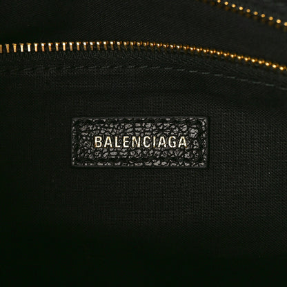 Balenciaga Chevre Gold Metallic Edge Hardware S City Black 6 of 8