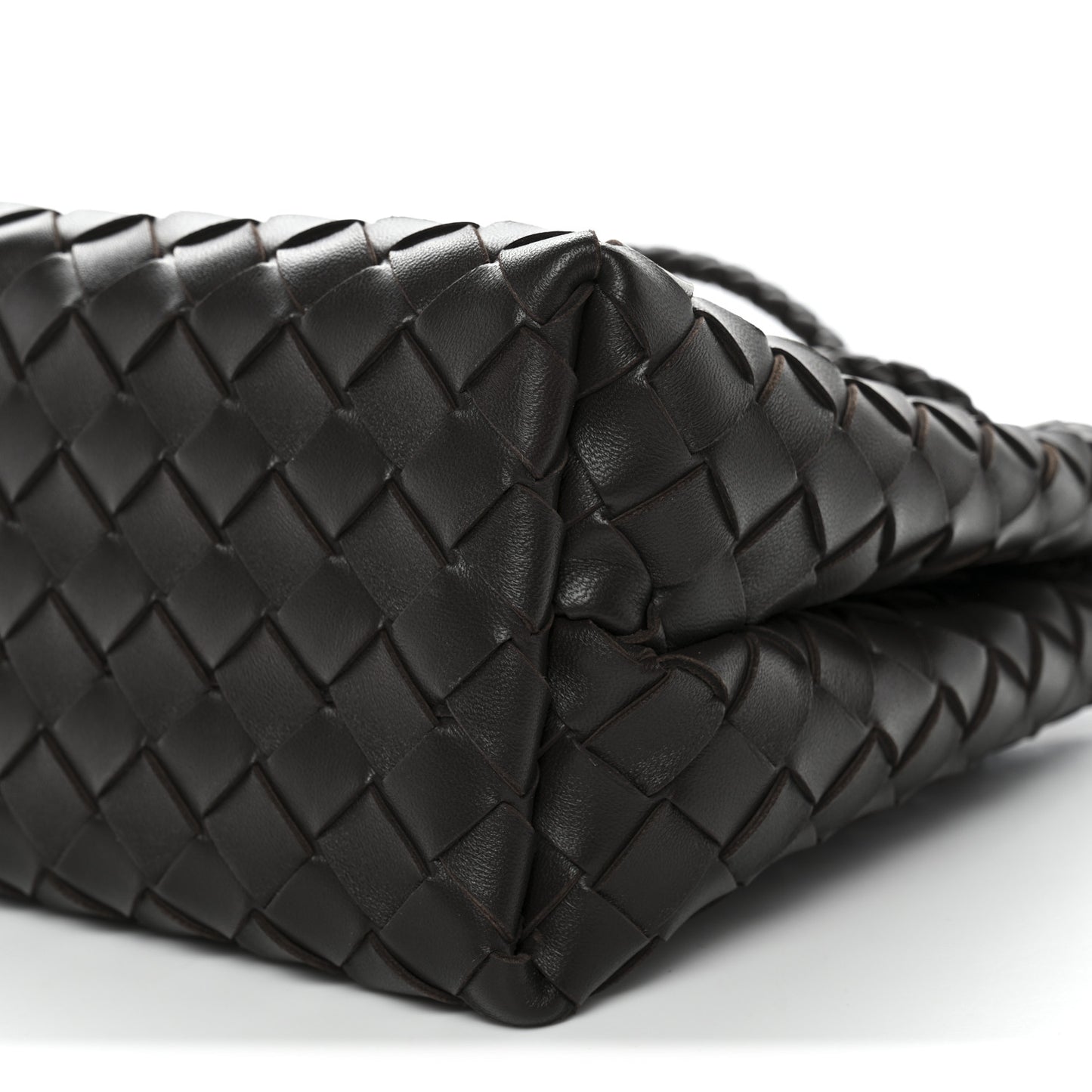 Nappa Intrecciato Small Andiamo Shoulder Bag Fondant