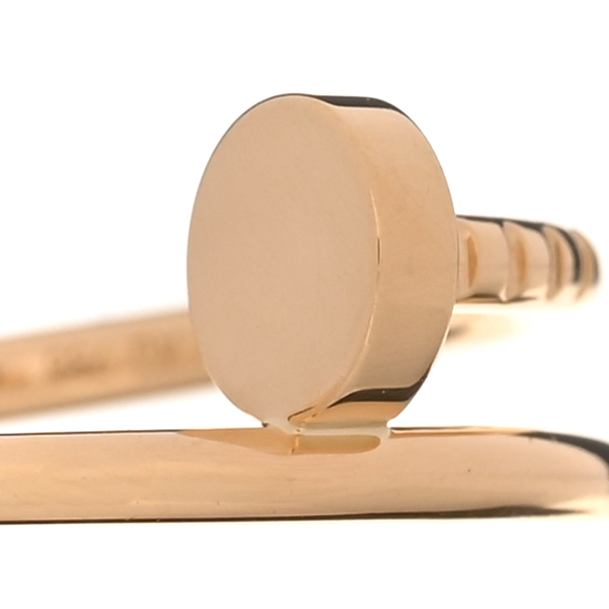 Cartier 18K Yellow Gold Small Juste Un Clou Ring 47 4 4 of 6