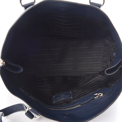 Prada Vitello Phenix Shopping Tote Baltico 5 of 8