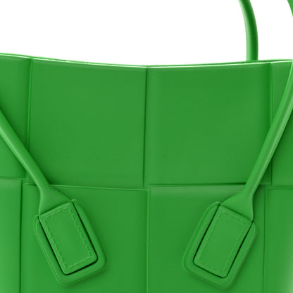 Bottega Veneta Rubber Maxi Intrecciato Mini Arco Grass 7 of 9