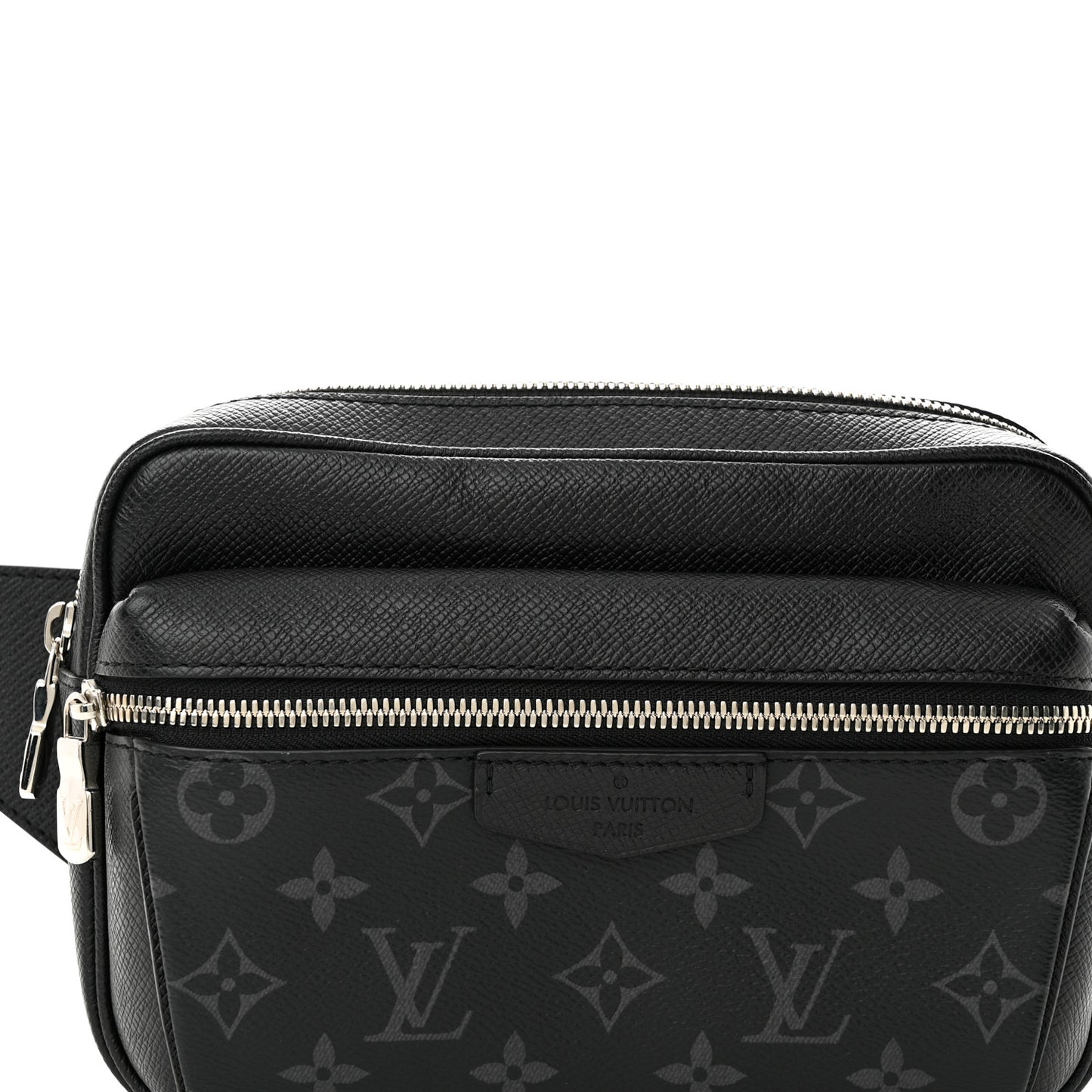 LOUIS VUITTON Taiga Monogram Outdoor Bumbag Black