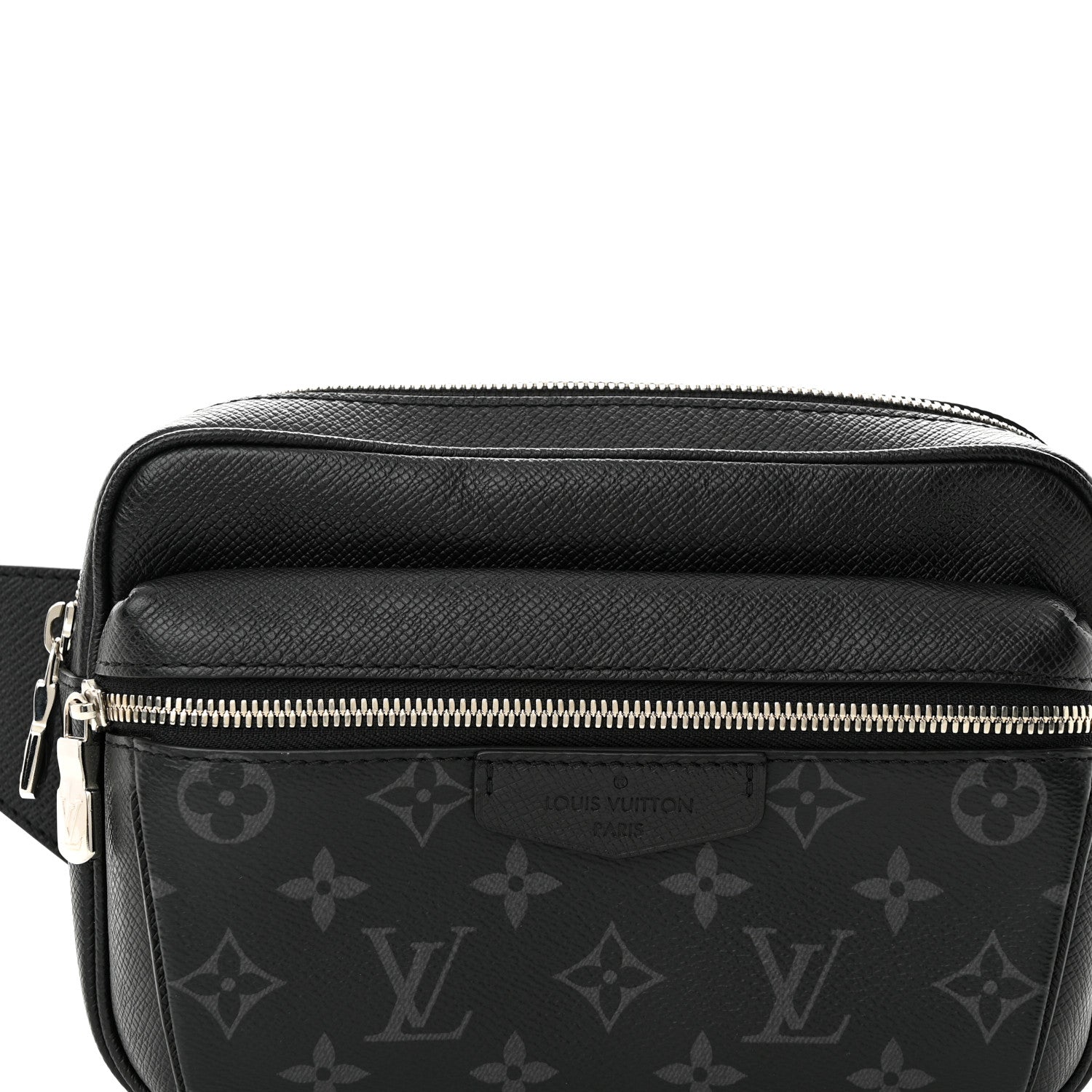 Louis Vuitton LOUIS VUITTON Taiga Monogram Outdoor Bumbag Black 7 of 9