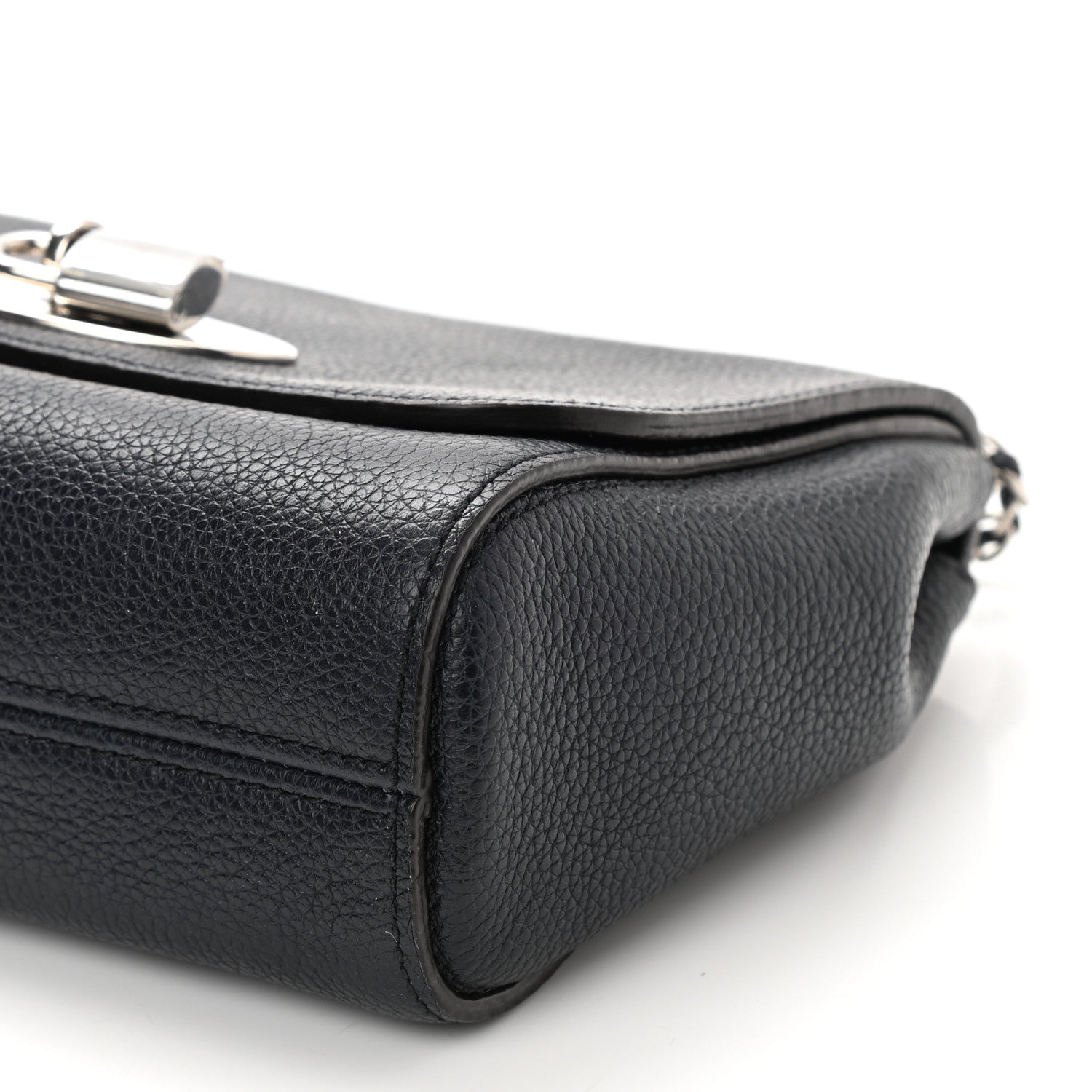 Mulberry Small Classic Grain Small Lily Flap Midnight Blue 8 of 8