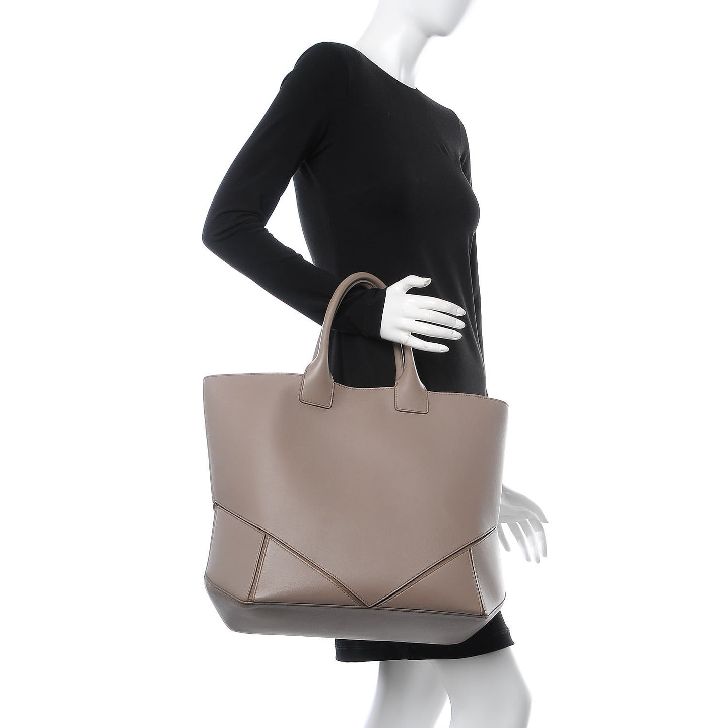 Nappa Easy Tote Grey