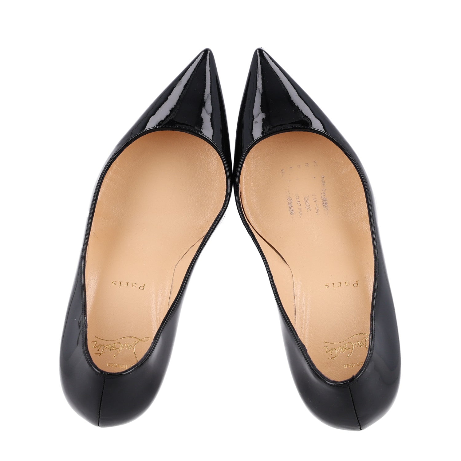 Christian Louboutin Patent So Kate 55 Pumps 37 Black 2 of 10
