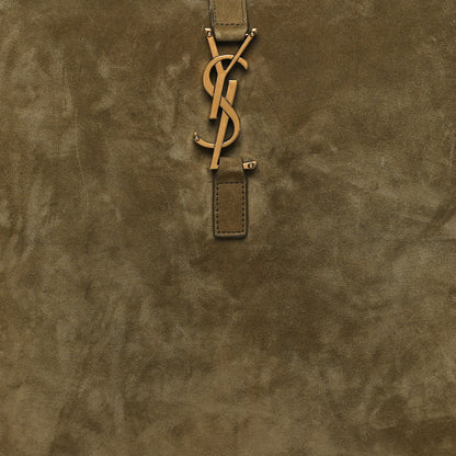 Saint Laurent Suede Large Le 5 A 7 Soft Hobo New Barley 6 of 10