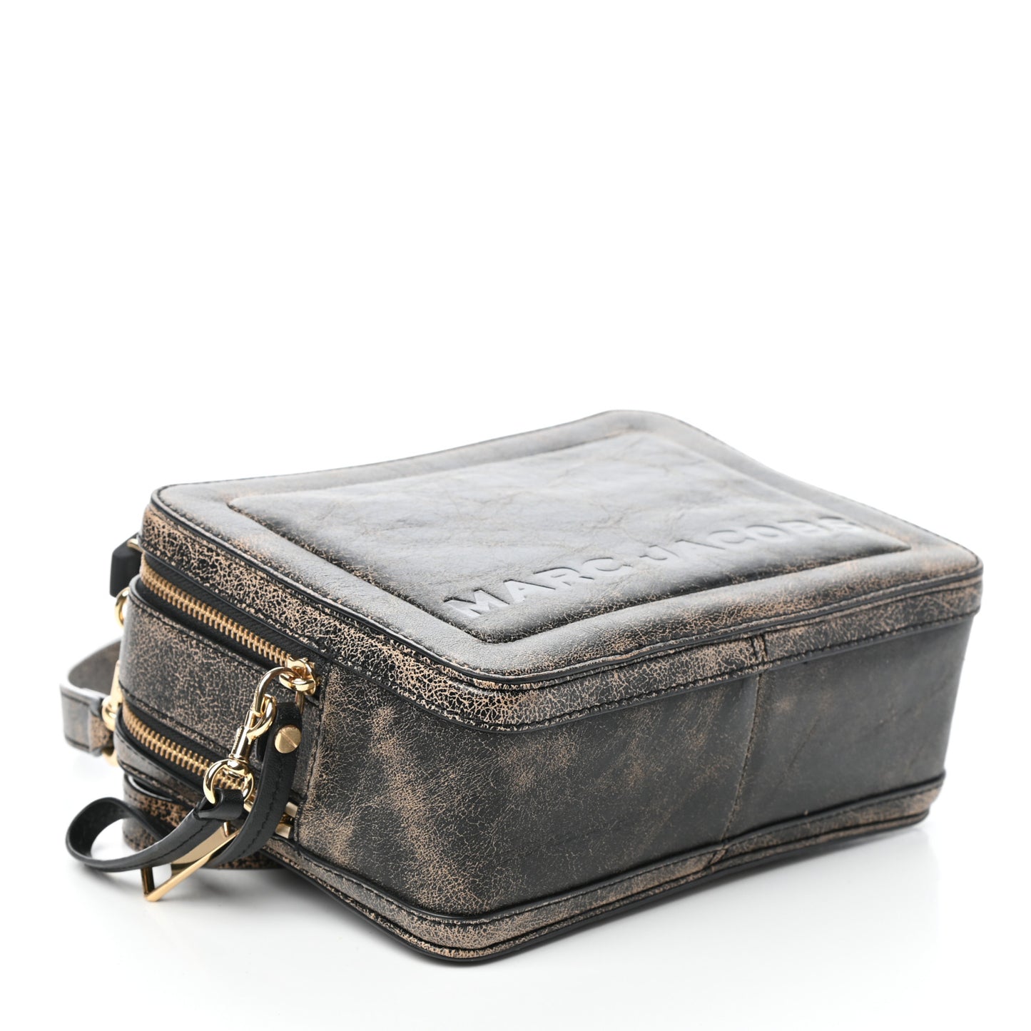 Calfskin The Box 20 Crossbody Black