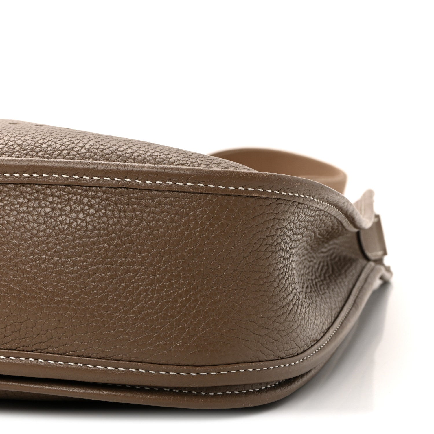 Hermes Taurillon Clemence Evelyne III PM Etoupe 10 of 12