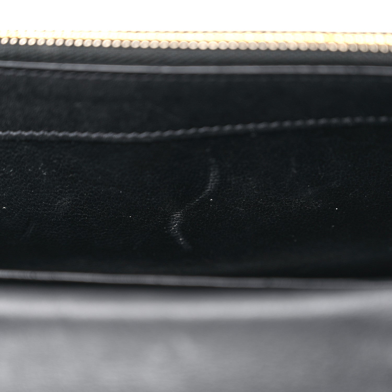 Saint Laurent Smooth Calfskin Classic Monogram Kate Tassel Chain Wallet Black 11 of 14