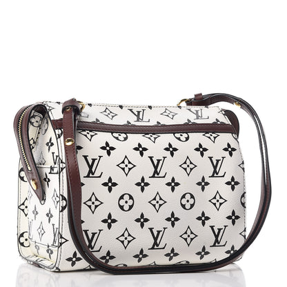Louis Vuitton Monogram Speedy Amazon PM White Chocolat 3 of 14