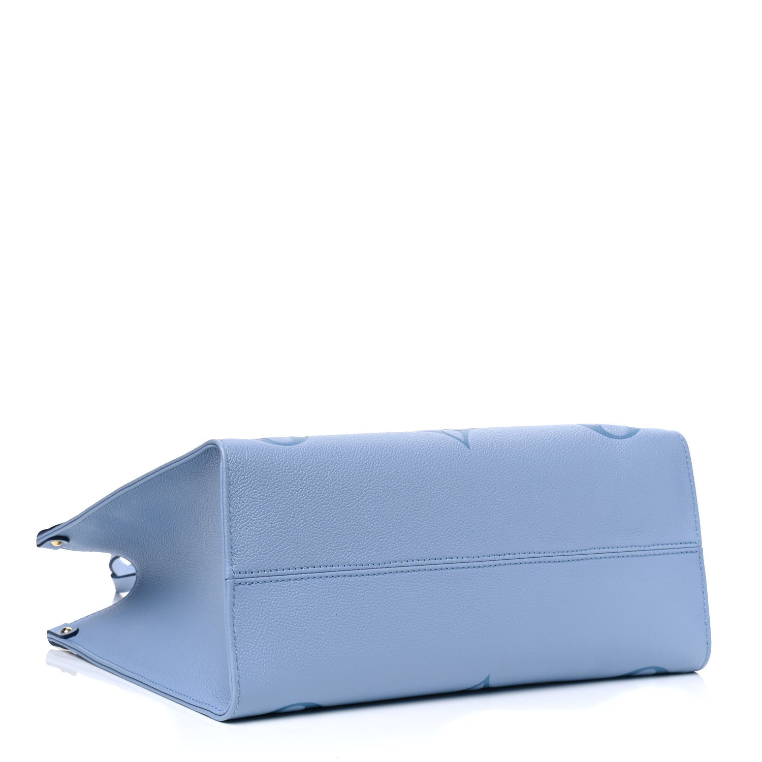Louis Vuitton Empreinte Monogram Giant By The Pool Onthego MM Summer Blue 3 of 4