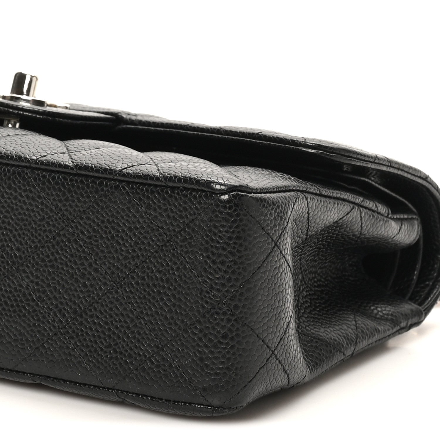 Chanel Caviar Quilted Small Double Flap Black 10 of 10