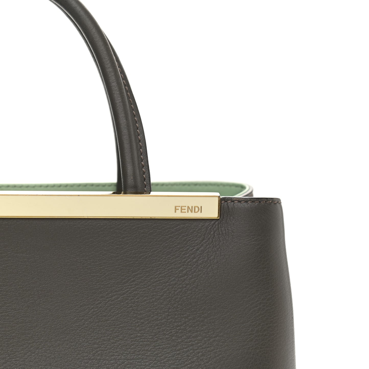 Vitello Dolce Petite 2Jours Tote Verde Prato Menta