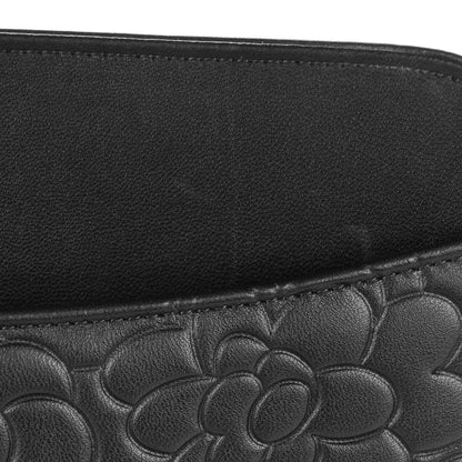Chanel Lambskin Camellia Embossed iPad Case Black 8 of 8