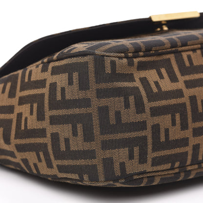 Fendi Zucca Vitello Artic Messenger Bag Tobacco Castagna 8 of 9