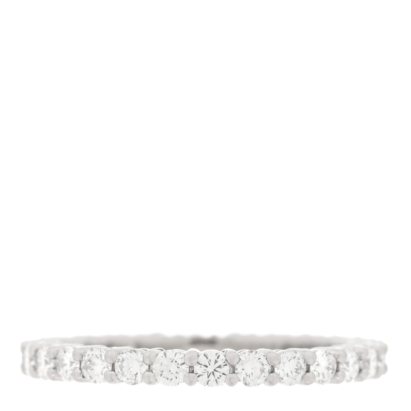 Platinum Diamond 2.2mm Full Circle Forever Band Ring 52 6