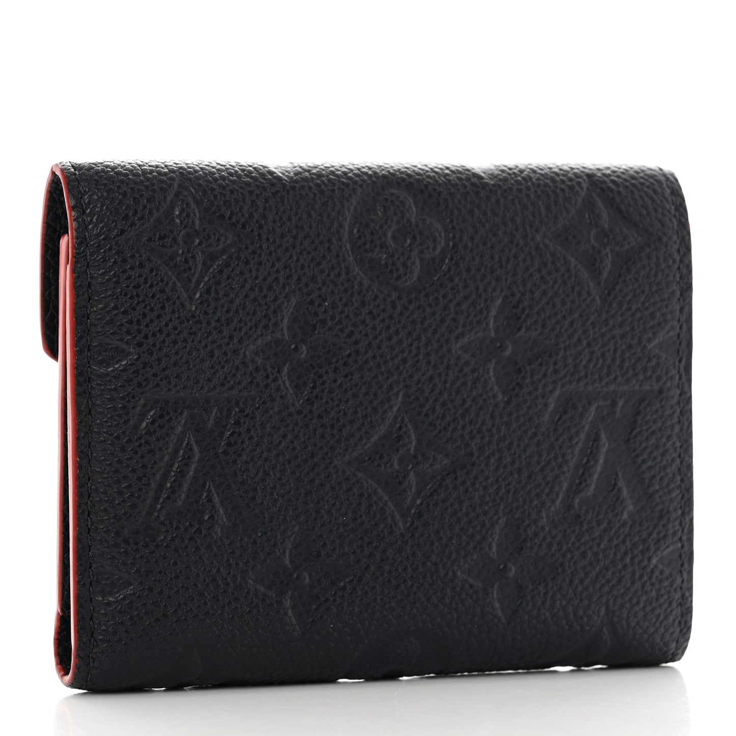 Empreinte Zoe Wallet Marine Rouge