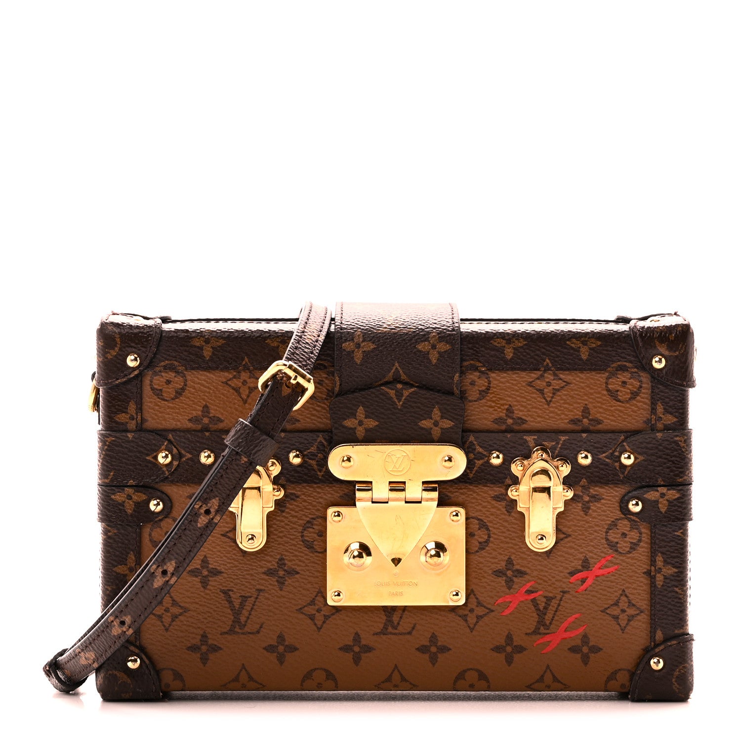 Louis Vuitton Reverse Monogram Petite Malle 1 of 9