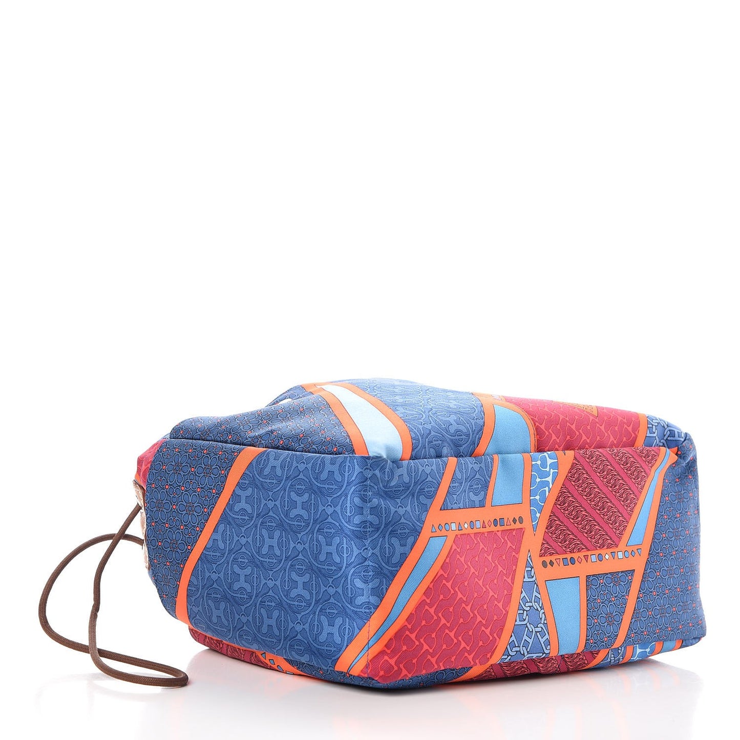 Silk Carre en Cravates Fourbi 25 MM Pouch Bleu Saphir