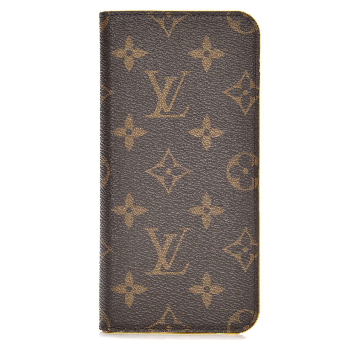 Monogram iPhone 6 Plus Folio Case Yellow